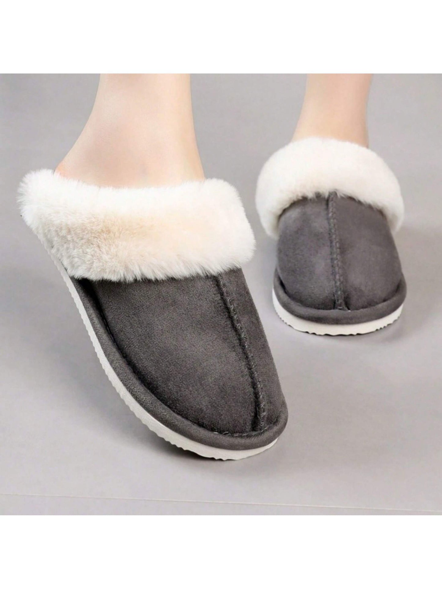 Womens Slippers Fluffy Cozy Fashion Slippers Warm Soft House Slippers