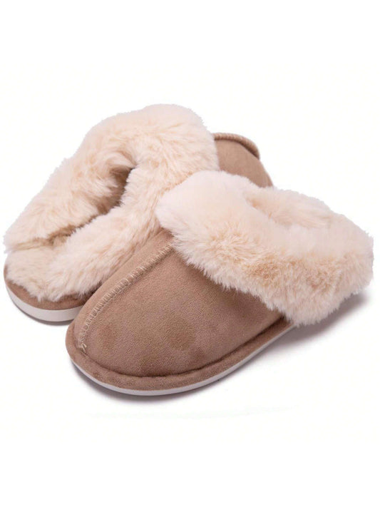 Womens Slippers Fluffy Cozy Fashion Slippers Warm Soft House Slippers