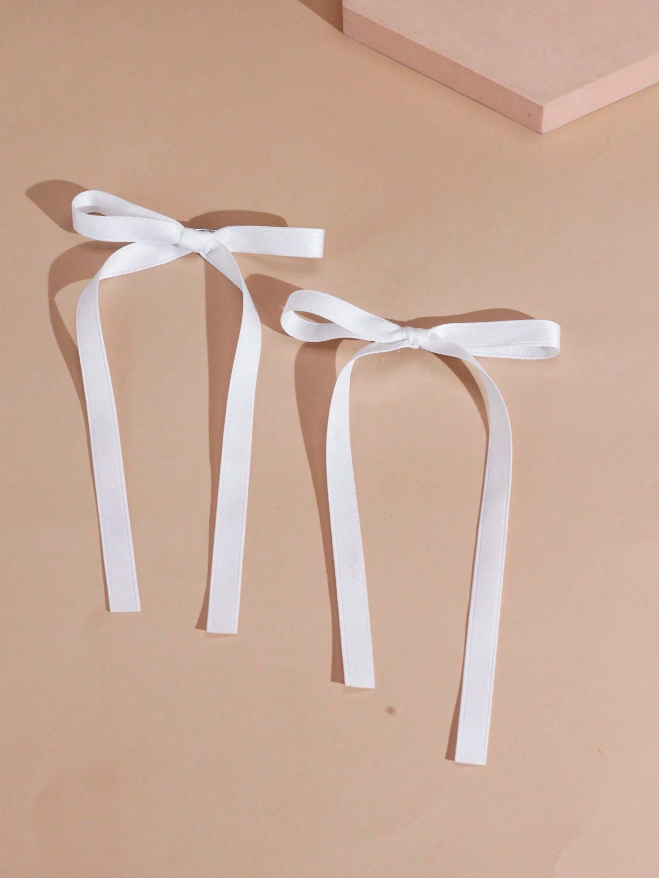 2Pcs Ballet Style Women'S Simple Ribbon Bow Hair Clip, Suitable for Any Occasion Cute Flower Clip Valentine'S Day Valentines