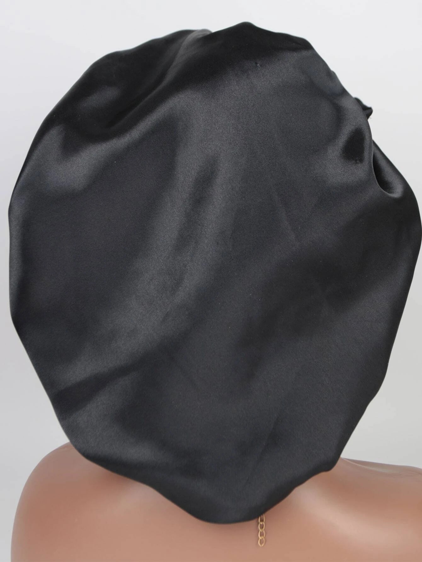 Color Block Satin Sleeping Hat Silk Bonnet Satin Bonnet Valentine'S Day