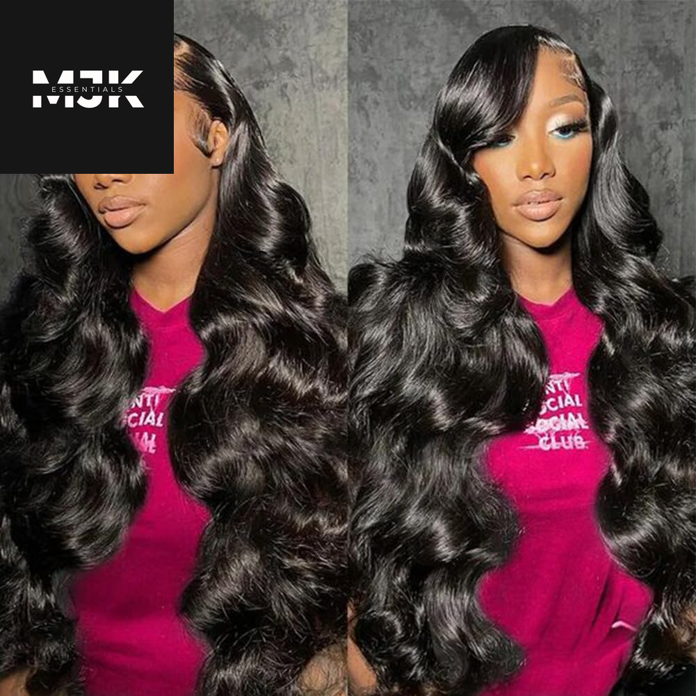 28 Inch 5X5 HD Lace Closure Wigs Human Hair Wear and Go Glueless Wigs Human Hair Pre Plucked Pre Cut 180% Density Body Wave Lace Front Wigs Human Hair for Women