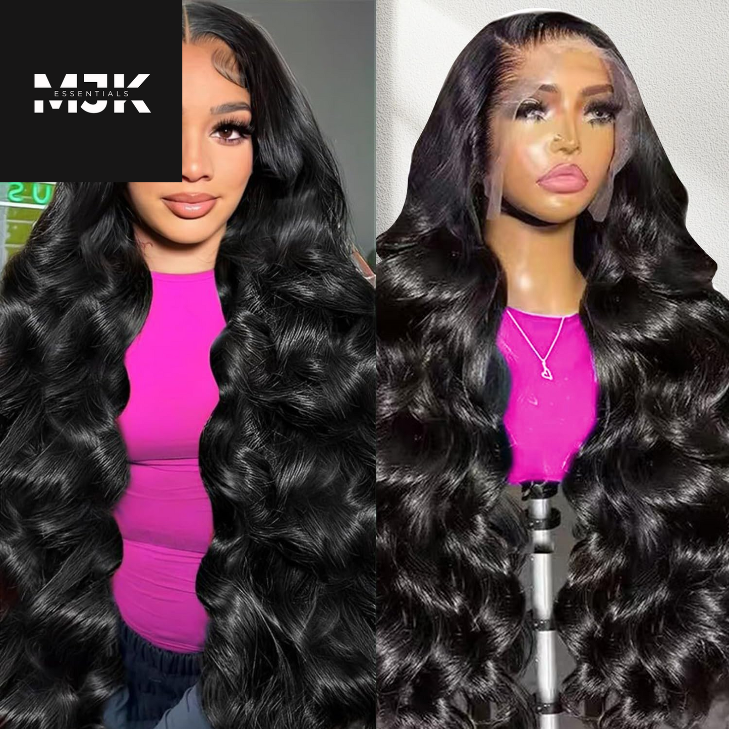 28 Inch Body Wave Lace Front Wigs Human Hair 13X4 HD Transparent Lace Frontal Wigs Human Hair 180% Density Glueless Wigs Pre Plucked with Natural Hairline Baby Hair Wigs for Black Women