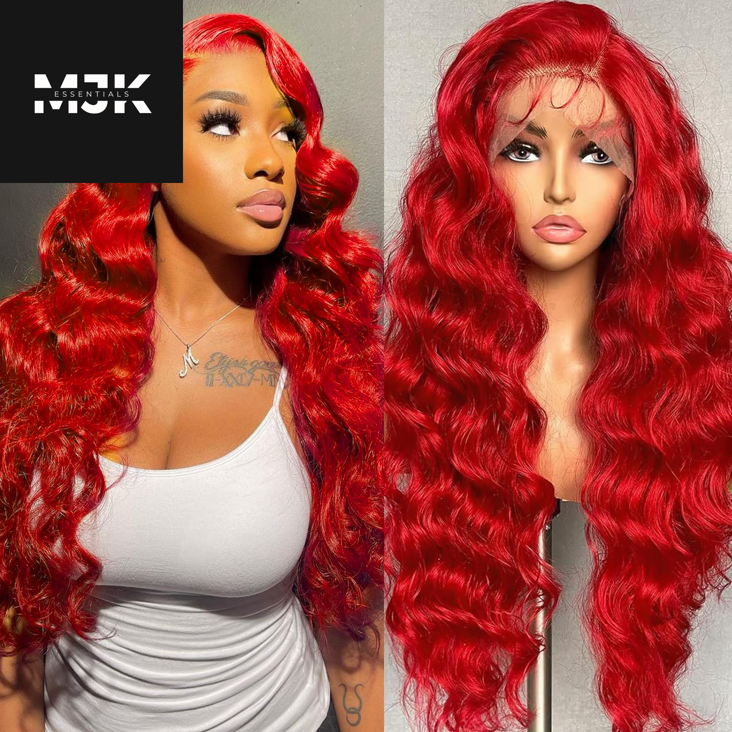 28 Inch Ombre Lace Front Wig Human Hair 1B/30 Body Wave Highlight Lace Front Wigs Human Hair Colored 13X4 Ombre Brown Wig Human Hair 200% Density Glueless HD Lace Frontal Wigs Human Hair