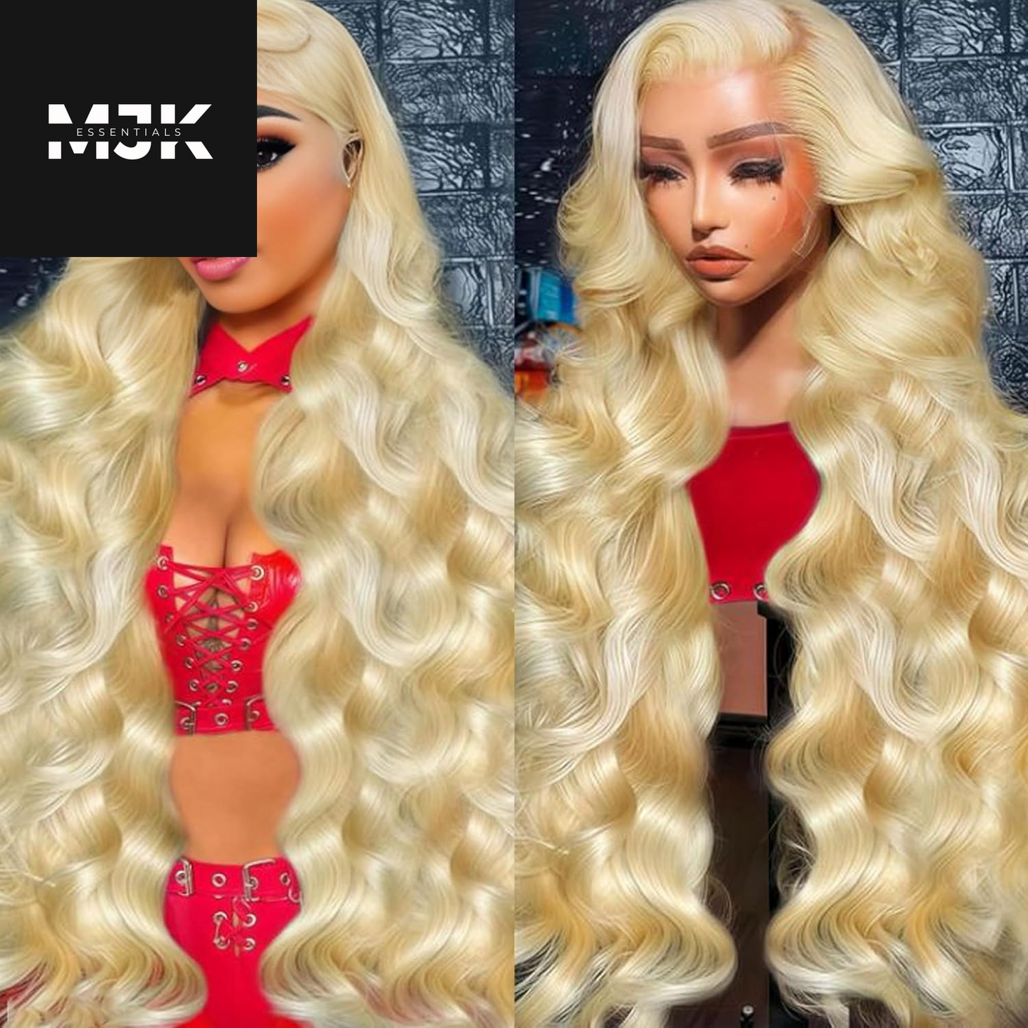 30 Inch 613 13X6 Lace Front Wig Human Hair 200 Density Body Wave Blonde Wig Human Hair Pre Plucked 613 HD Lace Frontal Wig 13X6 Body Wave Wigs with Baby Hair for Women