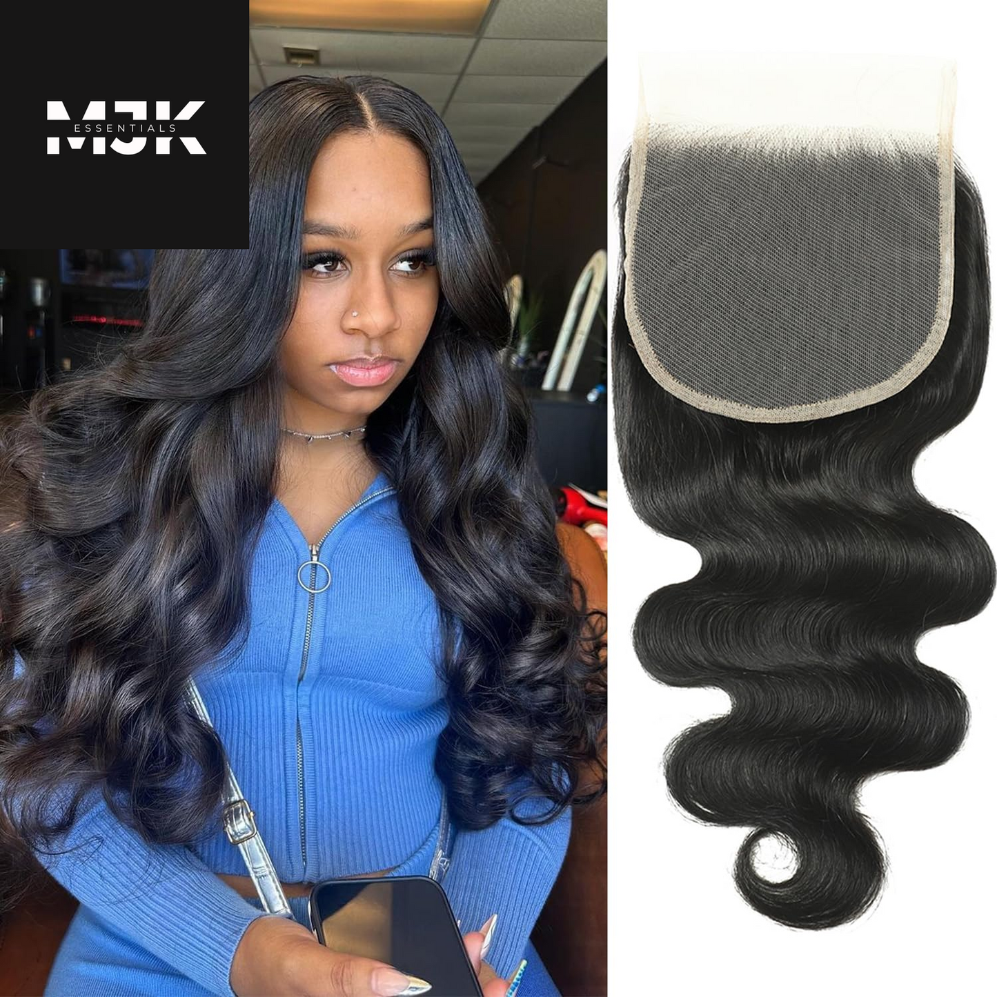 Body Wave Bundles Human Hair 18 20 22 24 Inch Human Hair Bundles 100% Unprocessed Brazilian Virgin Hair 4 Bundles Human Hair Quick Weave Deals Human Hair Extensions for Women Natural Color