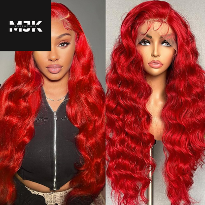 28 Inch Ombre Lace Front Wig Human Hair 1B/30 Body Wave Highlight Lace Front Wigs Human Hair Colored 13X4 Ombre Brown Wig Human Hair 200% Density Glueless HD Lace Frontal Wigs Human Hair