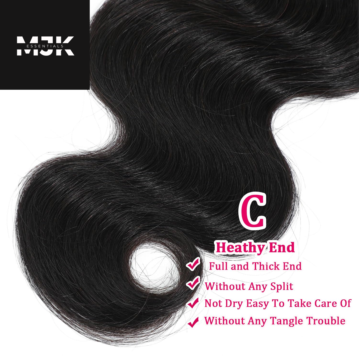 Human Hair Bundles Body Wave Bundles Human Hair 16 18 20 Inch 12A Grade 100% Unprocessed Brazilian Virgin Hair Body Wave 3 Bundles Deals Real Human Hair Extensions for Black Women Natural Black