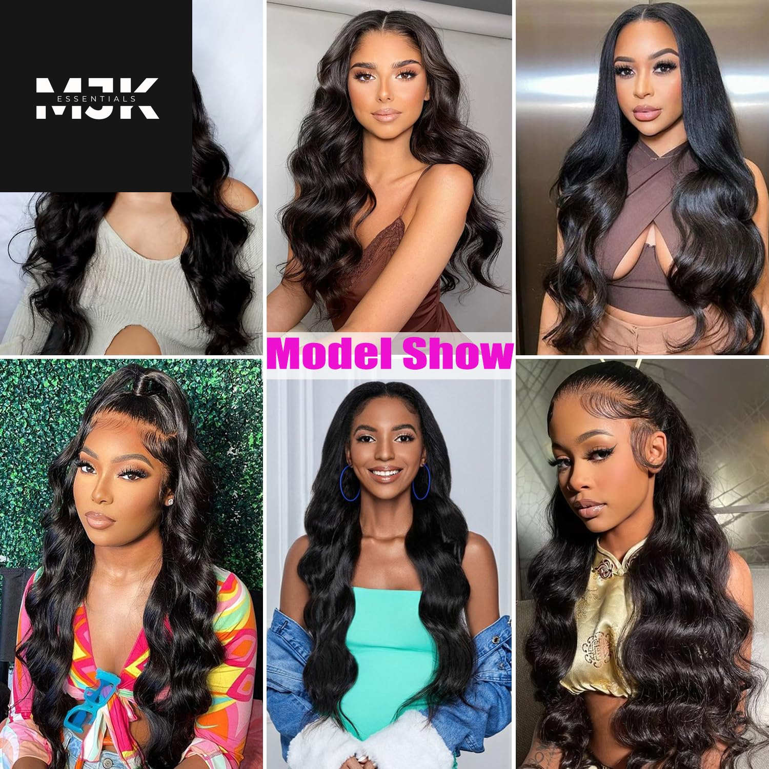 Body Wave Bundles Human Hair 18 20 22 24 Inch Human Hair Bundles 100% Unprocessed Brazilian Virgin Hair 4 Bundles Human Hair Quick Weave Deals Human Hair Extensions for Women Natural Color