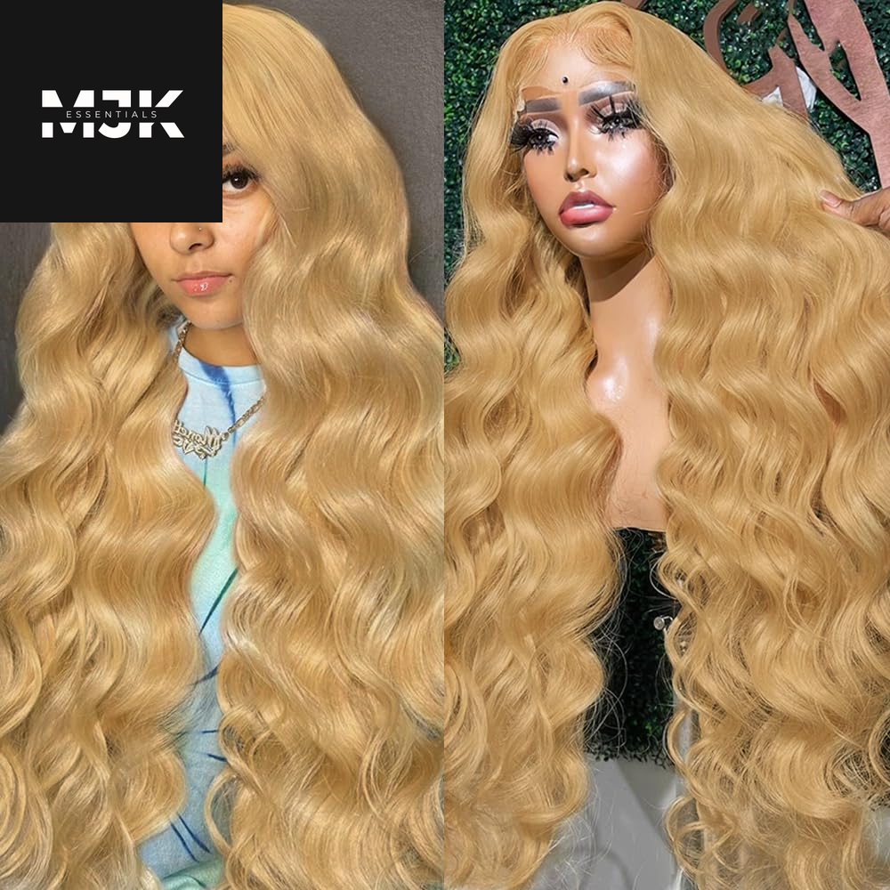 28 Inch Ombre Lace Front Wig Human Hair 1B/30 Body Wave Highlight Lace Front Wigs Human Hair Colored 13X4 Ombre Brown Wig Human Hair 200% Density Glueless HD Lace Frontal Wigs Human Hair