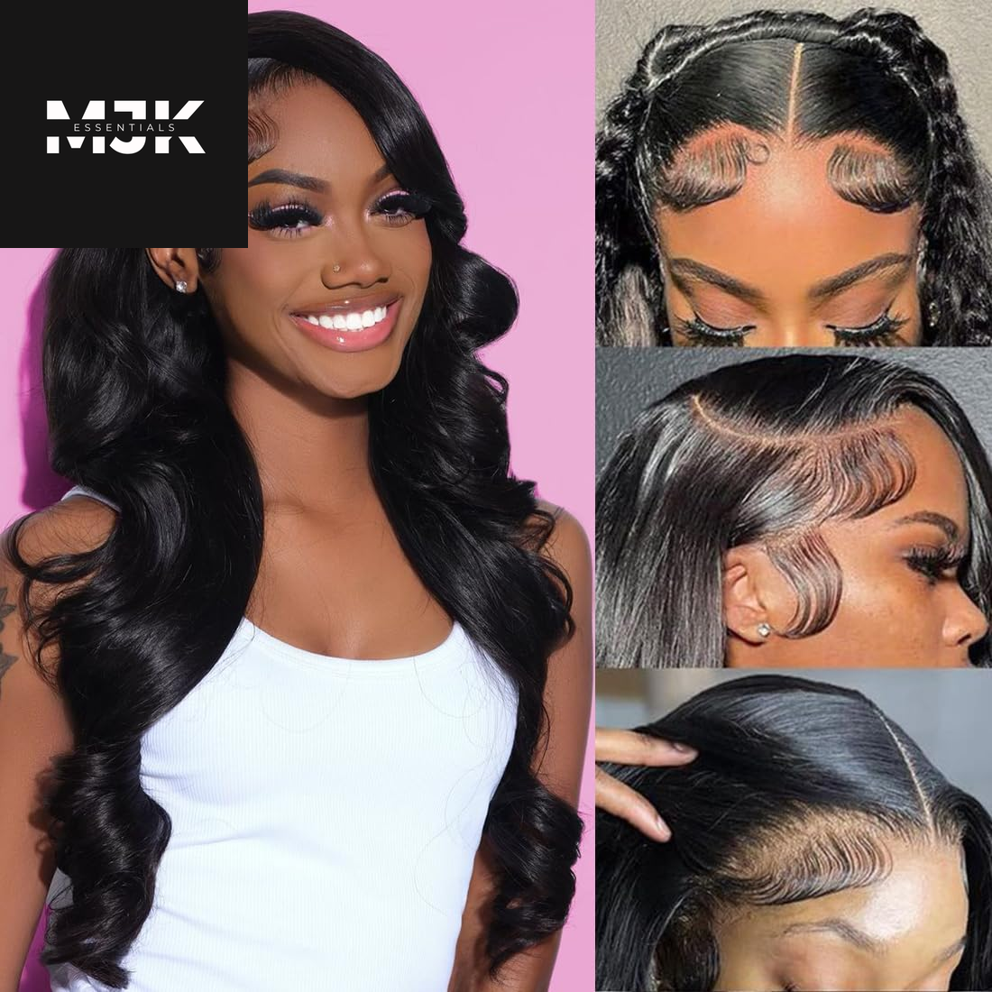 Straight Wigs Human Hair 30 Inch 13X6 Lace Front Wigs Human Hair 12A 200 Density Hd Transparent Straight Lace Front Wigs Human Hair Pre Plucked Bleached Tiny Knots Real Lace Frontal Wigs for Women