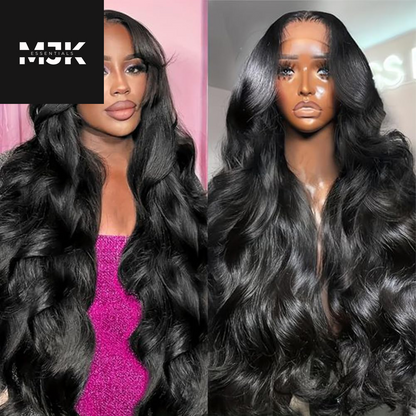 28 Inch 5X5 HD Lace Closure Wigs Human Hair Wear and Go Glueless Wigs Human Hair Pre Plucked Pre Cut 180% Density Body Wave Lace Front Wigs Human Hair for Women