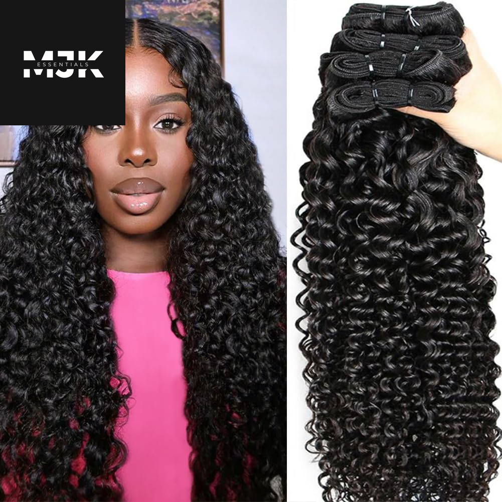 Human Hair Bundles 16 18 20 Inch 12A Brazilian Water Wave Bundles 100% Unprocessed Virgin Deep Wave Human Hair 3 Bundles/Lot Hair Weft Natural Color