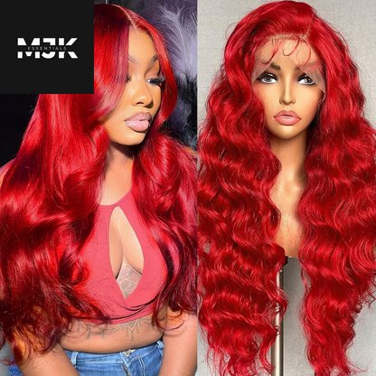 28 Inch Ombre Lace Front Wig Human Hair 1B/30 Body Wave Highlight Lace Front Wigs Human Hair Colored 13X4 Ombre Brown Wig Human Hair 200% Density Glueless HD Lace Frontal Wigs Human Hair