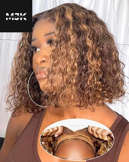 Closure Wigs Human Hair Body Wave 5X5 HD Lace Closure Wigs Human Hair Pre Plucked with Baby Hair 180% Density Brazilian Virgin Human Hair Wigs for Black Women Natural Color (Body Wave Wig, 24 Inch)