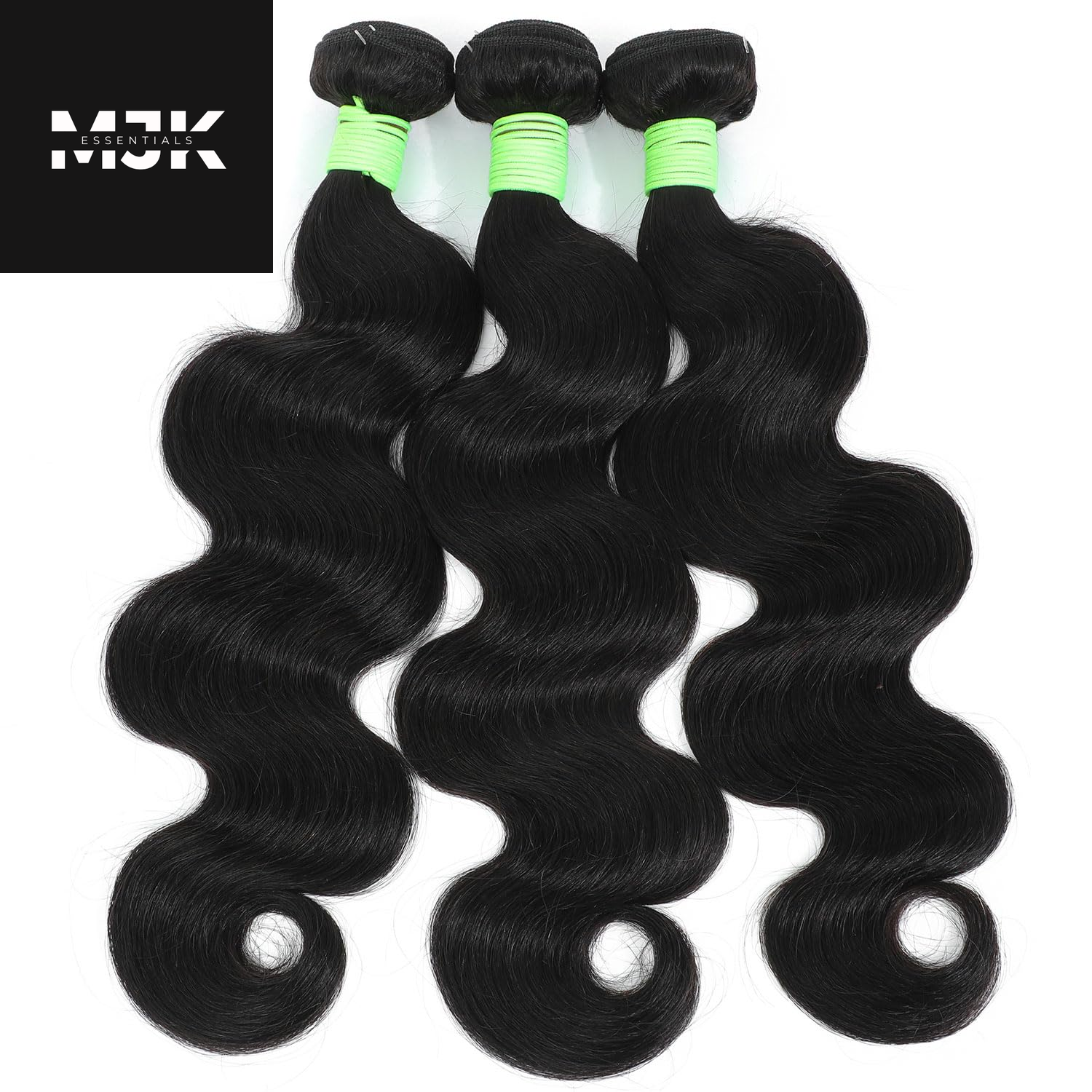 Human Hair Bundles Body Wave Bundles Human Hair 16 18 20 Inch 12A Grade 100% Unprocessed Brazilian Virgin Hair Body Wave 3 Bundles Deals Real Human Hair Extensions for Black Women Natural Black