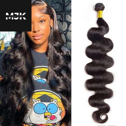 12A Human Hair Bundles 20 22 24 26 Inch Body Wave Bundles Human Hair 100% Unprocessed Brazilian Virgin Hair 4 Bundles Deals Human Hair Extensions Quick Weave Bundles Human Hair Natural Black