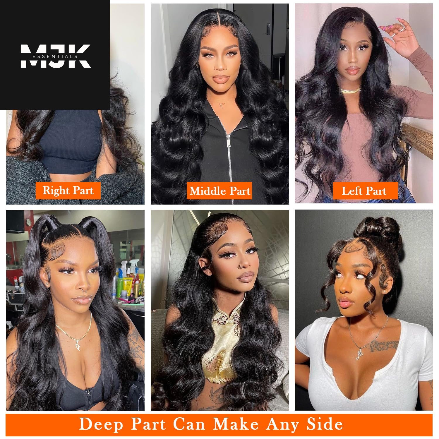 28 Inch Body Wave Lace Front Wigs Human Hair 13X4 HD Transparent Lace Frontal Wigs Human Hair 180% Density Glueless Wigs Pre Plucked with Natural Hairline Baby Hair Wigs for Black Women