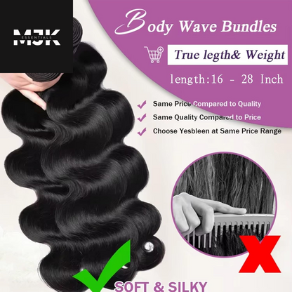 12 a Human Hair Bundles 20 22 24 26 Inch Body Wave Curly Bundles Human Hair 100% Unprocessed Brazilian Raw Virgin Hair 4 Bundles Body Wave Natural Color