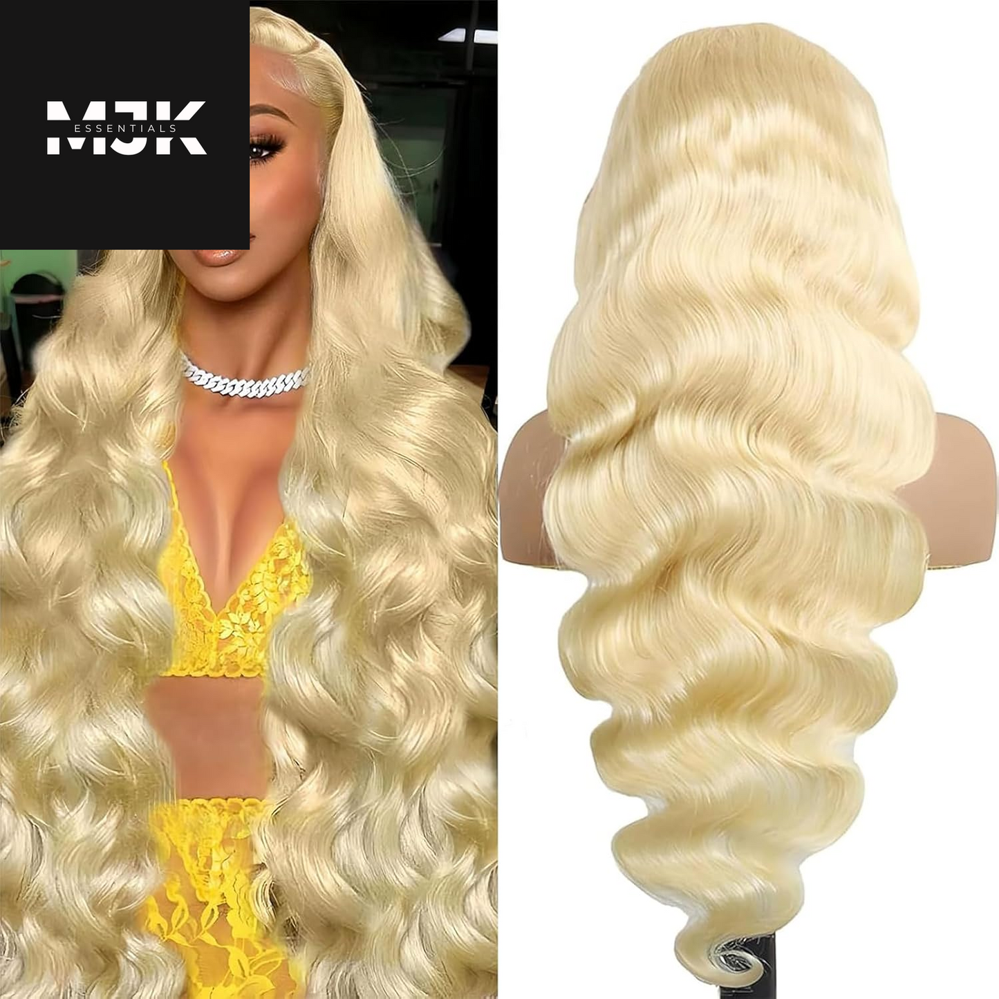 30 Inch 613 13X6 Lace Front Wig Human Hair 200 Density Body Wave Blonde Wig Human Hair Pre Plucked 613 HD Lace Frontal Wig 13X6 Body Wave Wigs with Baby Hair for Women