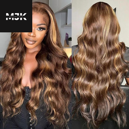 Closure Wigs Human Hair Body Wave 5X5 HD Lace Closure Wigs Human Hair Pre Plucked with Baby Hair 180% Density Brazilian Virgin Human Hair Wigs for Black Women Natural Color (Body Wave Wig, 24 Inch)